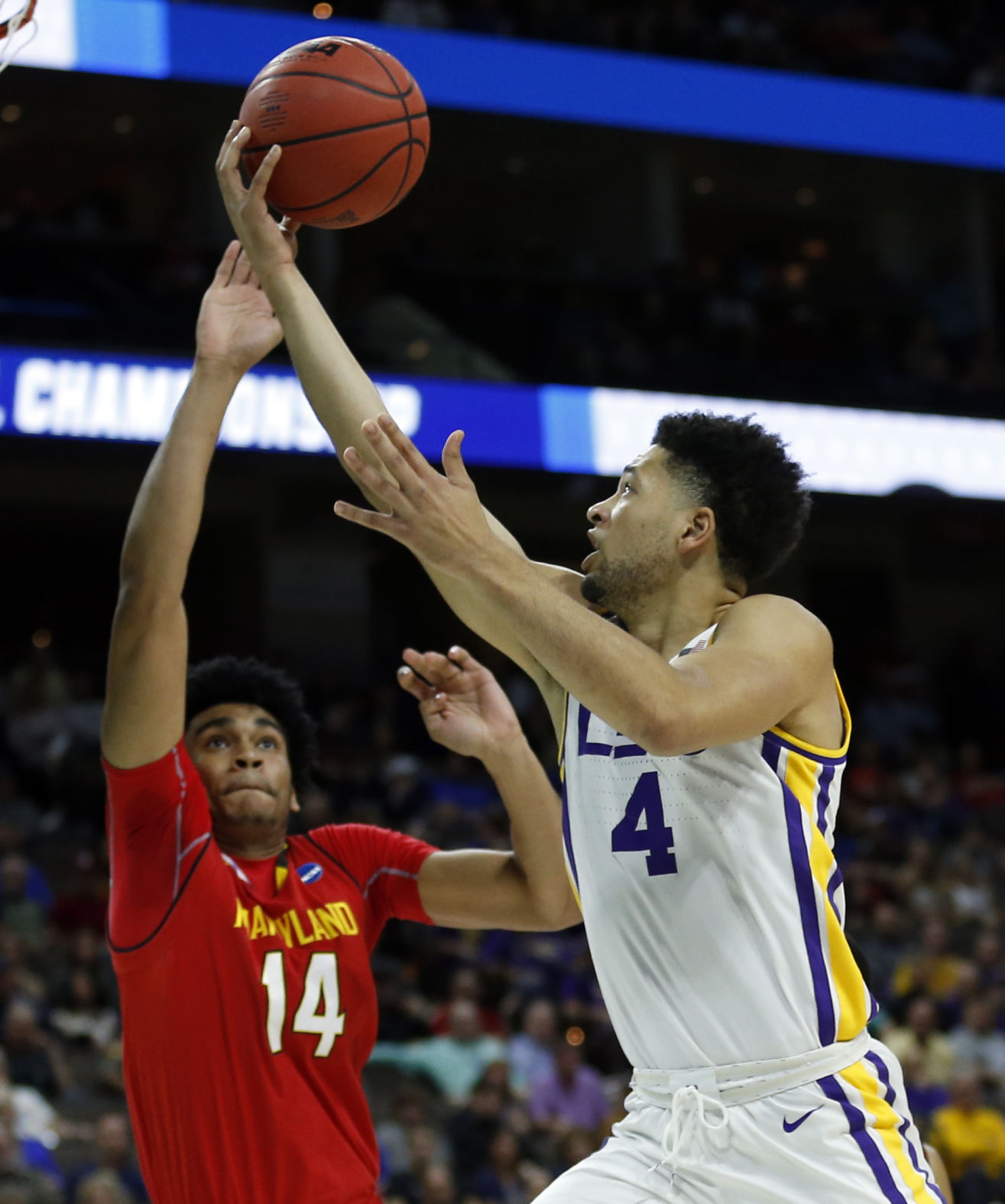 NCAA Maryland LSU Basketball